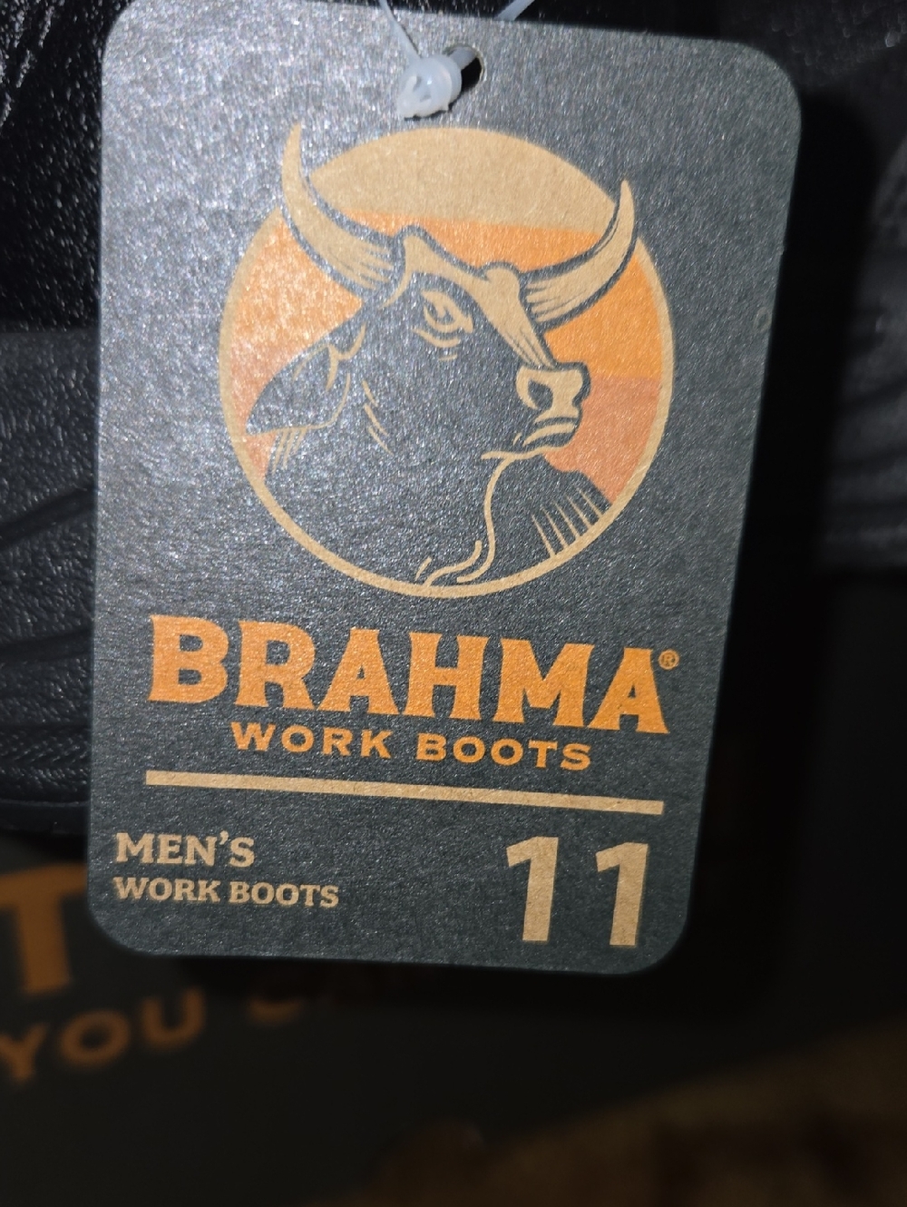 Men's Brahma "Adan" Steel Toe Work Shoes In Size 11 - Picture 10 of 14